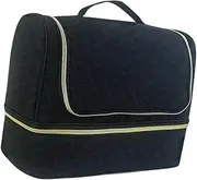 Eigell Travel Storage Case Organizer Hair Tool Organizer,Double Layer Storage Pouch, Hair Tool Travel Bag for Hairdryer Brush,