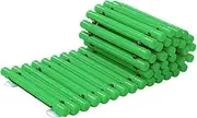 Balance Boards Balance Blocks Non Slip Space Saving Touch Beam Bridge Kindergarten Balance Trail for Children Kids Boys Girls, Green