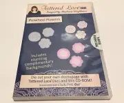 Tattered Lace: Dices Pinwheel Flowers CD-Rom PC Disc
