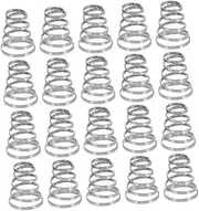 20pcs Universal Wheel Skewer Springs for Road Bike Replacement Accessory Spring-Loaded Design Sturdy Stainless Steel for Durability