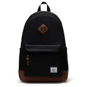 Herschel Heritage 24 L Backpack Laptop Business Travel School Bag Black/Tan