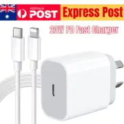 20W USB Type-C Wall Adapter Fast Charger PD Power For iPhone 15 14 13 iPad Lot