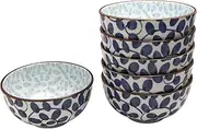 New (Commercial Set) Daily Lightweight Mini Bowl Series Transparent Arabesque Lightweight Mini Bowl Set of 6