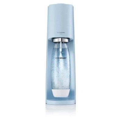 SodaStream Terra Misty Blue Soda Machine and Sparkling/Carbonated Water Maker