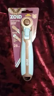 Zoid 28mm Rotary Cutter with Soft Grip, Fabric Cutter Wheel, Rotary Cutter Blade