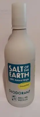 Salt of the Earth, Unscented Roll on Deodorant Refill 525ml