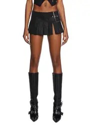 [Poster Grl] Viral Takeover Mini Skirt - Black