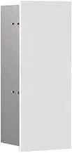 EMCO Asis Pure Flush-Mounted Toilet Brush Set Module White Matt Stop Left 975551304