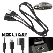 Car AUX Cable Adapter iPod iPhone Interface AMI MMI MP3 3.5 mm For MERCEDES BENZ (for: Audi)