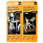 2-Pack Fiskars Curved and Flat Surfaces Vinyl Positioner and Alignmnent Tools