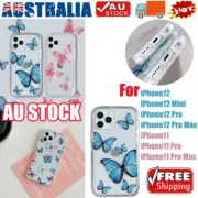 For iPhone 12 Pro Max 2020 Shockproof Butterfly Clear Case Cover AU STOCK TK