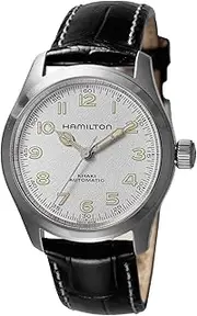 [Hamilton] H70405710 Men's Casual Watch, Khaki Field Marf, 1.5 inches (38 mm), Black, white