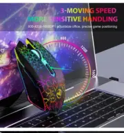 New Wireless GAMING MOUSE back Lite 6 keys LED Optical. Scorpion Hyper Speed