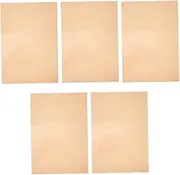 DOITOOL 5 Sheets Light Diffuser Film Orange Filter for Photo Video Classroom and Art Projects