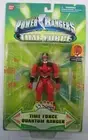NEW Power Rangers "TIME FORCE QUANTUM RANGER" Red Action Figure BANDAI 2000 RARE
