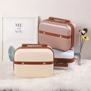 楓林宜居 手提箱子小行李箱女可愛韓版化妝箱14寸小型輕便旅行箱迷你收納包