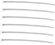 [DEARMAMY] Bra Straps 6pcs Elastic Bra Straps Replacement Adjuster Decorative Lingerie Accessories Crossback Design