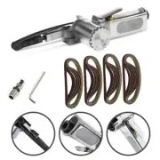 10mm,330 X 10mm Wide Air Finger Belt Sander Power File Detail Sanding + 50 Belts