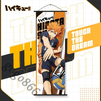 Art Poster Haikyuu!! Shoyo Hinata Wall Collection Home Roll Otaku Gifts New