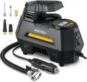 Tire Inflator - Portable Air Compressor Air Pump for Car Tire - 12V DC Auto Pump