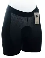 Pearl Izumi Women Chamois Pad Cycling Cargo Short Liner XS BLACK Mountain Bike