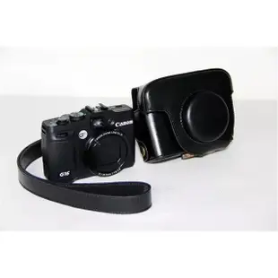 LATAN-佳能 Powershot G15 G16 相機保護皮套相機包保護套帶肩帶