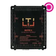 LTL MASTER 8 Eight lighting relay controls, without timer (120v & 240v) HPS MH