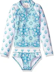 [Masala] Girls Rashguard Set India Rose