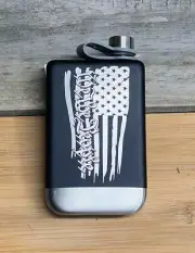 8oz Whiskey Flask - We The People