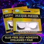 No Glue Required False Eyelashes Self-adhesive Eye Lashes Mink Hair