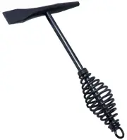 Welding Chipping Hammer Pick Punch and Chisel End Spring Handle W / Hanging Hook