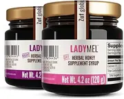 Zuf Globus: LadyMEL Day and Night Honey Supplement | Menopause Support | Helps Calm Symptoms | Promotes Better Sleep (2 count)
