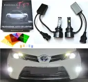 LED Kit F15 140W H8 5000K White Light Two Bulbs DRL Daytime Cornering Angel Eye
