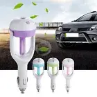 Mini Car Air Purifier USB Aromatherapy Aroma Oil Humidifier Mist Fresh Diffuser