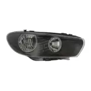 VW Scirocco 2008-2015 Headlight Headlamp Black Drivers Side Offside Right Hand