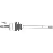 Protex Drive Shaft - Transverse - PSA310