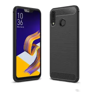 【YANG YI 揚邑】ASUS ZenFone 5 5Z 2018 ZE620KL ZS620KL6.2吋 碳纖維拉絲紋軟殼散熱防震抗摔手機殼