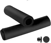 Silicone Bicycle Handlebar Grips, Comfortable MTB Non-Slip Sponge Handle Grips