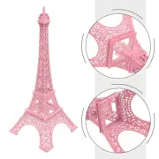 Elegant European style Decor Pink Eiffel Tower Model for Office or Home