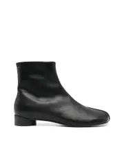 Mm6 Maison Margiela Side Zip Leather Boots