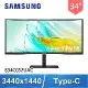 Samsung 三星 S34C652UAC 34型 ViewFinity S6 Ultra WQHD 曲面螢幕