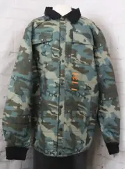 Rome Shacket, Workshirt/Jacket, Snowboard Riding Jacket, Men's Small, Camo New