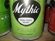 MYTHIC 1/4 GALLON APROX 1 LITRE INT/EXT PRIMER GREY COLOUR PAINT