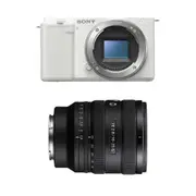 ZV-E10 White w/ FE 16-25mm f/2.8 G Lens