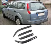 Vent Window Visors for FO-CUS MK1 MK2 MK3 2000-2018 Deflectors Vent Rain Guards Side Window Wind Deflectors