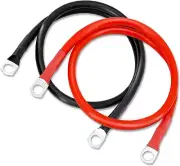 60cm DC Battery Cables 5AWG 16mm² 12v Battery Cable Cables 12v 100A