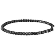 Maserati Jewels Bracelet Black with Black Zircons