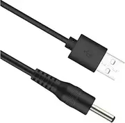 EZONEDEAL USB to DC 5V Power Cord, Universal DC Plug Jack Charging Cable, Universal Power Cord Cable for Watches, Fan, Speaker, Headset, Monitor, Phones, LED Light Strip Router (2.5 x 0.7mm)