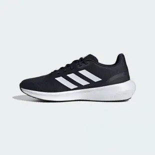 【adidas 愛迪達】慢跑鞋 男鞋 運動鞋 緩震 RUNFALCON 3.0 黑 ID2286(8531)