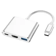 USB C HDMI Type C HDMI Mac 3.1 Converter Adapter USB Hub Type C to HDMI/USB 3.0/Type-C Aluminum For Apple Macbook Adapter